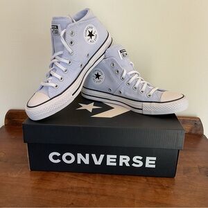 Converse A13618F Madison Mid Hi Top Sneaker Size 8 Blueberry Ice White Black